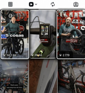 Reels virales para tiendas de bicicletas con guiones estratégicos